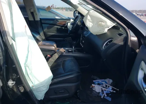 2015 Nissan Pathfinder Sl z USA, uszkodzony, nr VIN 5N1AR2MN8FC605012